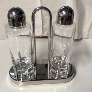 Alessi oil and vinegar cruet set